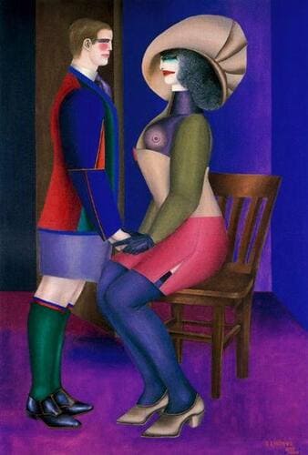Richard Lindner, Contact (XX sec.)