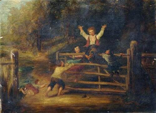 William Collins, Happy as a King (1860)