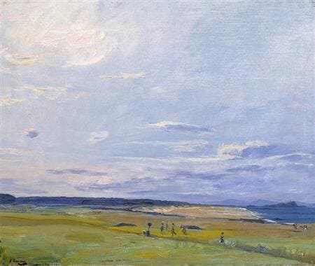 John Lavery, The Golf Course, North Berwick (1922)