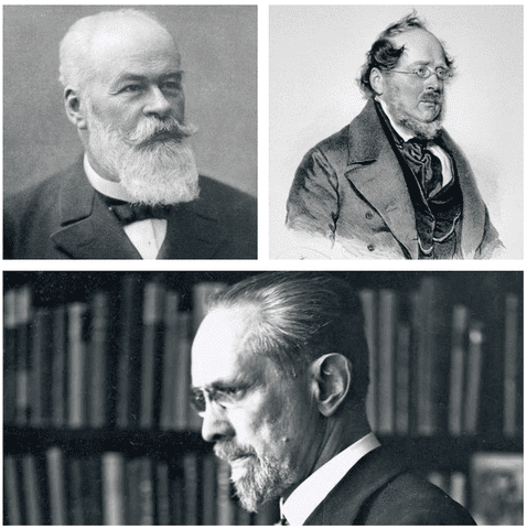 Gustav Schmoller, Friedrich List, Werner Sombart
