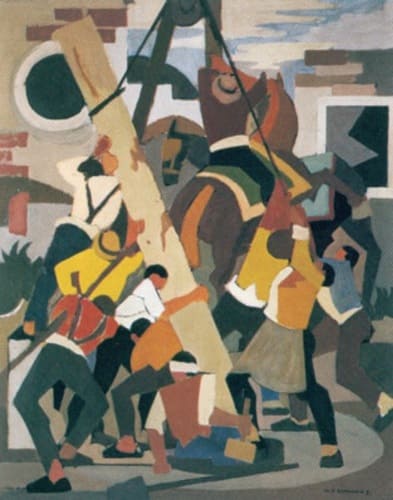 Mario Comensoli, Il lavoro (1951)