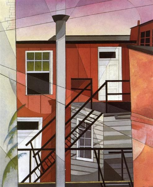 Charles Demuth, Modern Conveniences (1921) Vantaggi e limiti di un Piano di Accumulo del Capitale