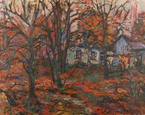 Abraham A. Manievich, Beyond the Trees (XIX-XX sec.)
