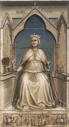 Giotto, Giustizia (1306) La dottrina economica di Platone